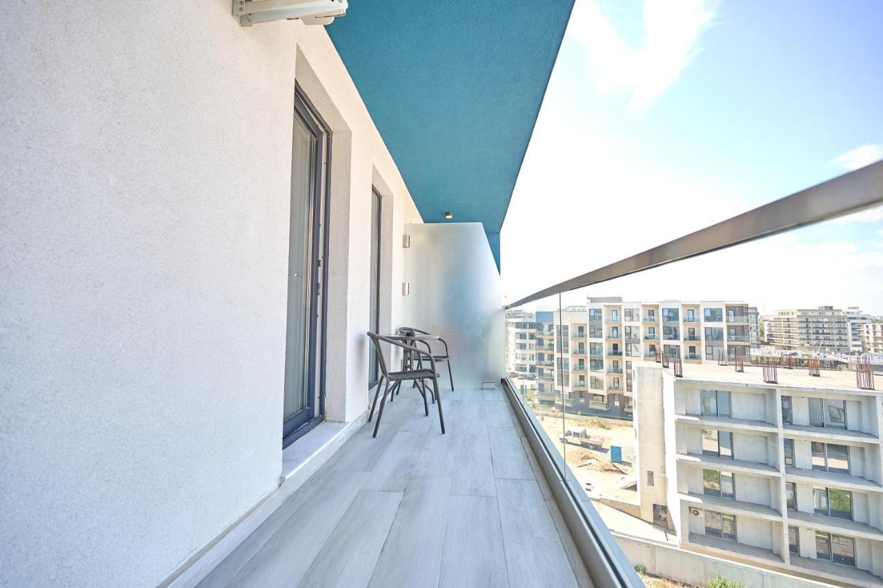 Palmas - Pool By N10 Apartman Năvodari Kültér fotó