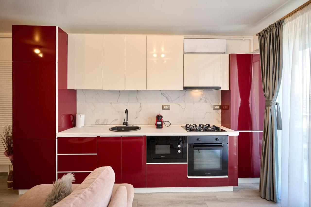 Palmas - Pool By N10 Apartman Năvodari Kültér fotó