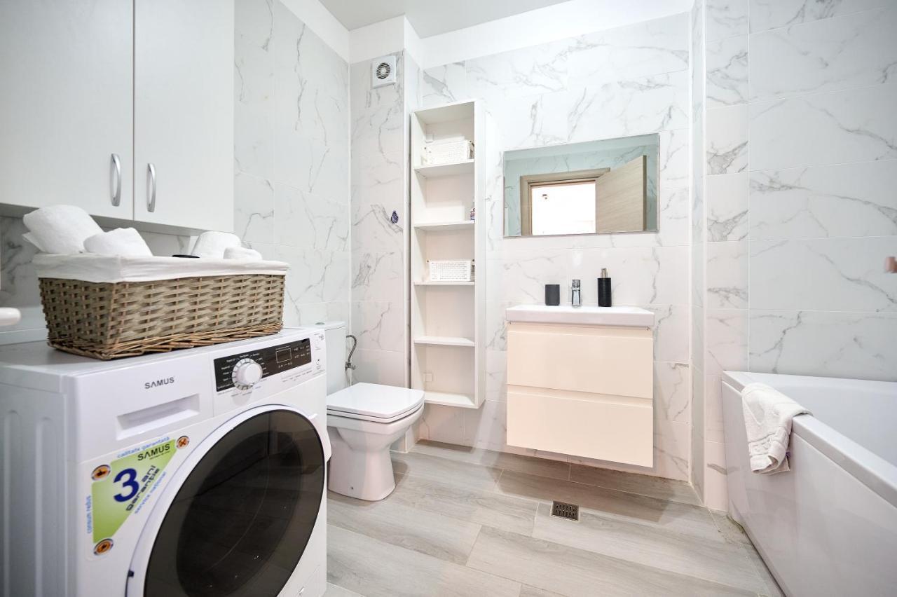 Palmas - Pool By N10 Apartman Năvodari Kültér fotó